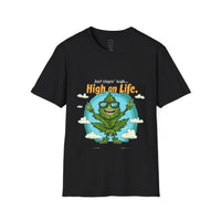 High on Life – Smiling Leaf Tee | Aurora Bloom Crafts