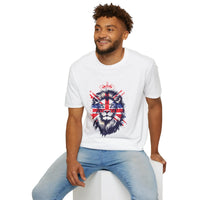 Crowned Lion – Strength & Legacy Tee | Aurora Bloom Crafts