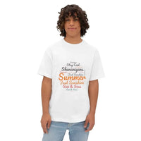 Oversized White T-Shirt for Summer Shenanigans | Trendy Summer Streetwear
