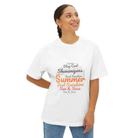 Oversized White T-Shirt for Summer Shenanigans | Trendy Summer Streetwear