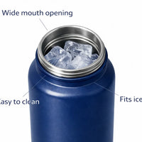 Stainless Steel Water Bottle 1000ml | Leak-Proof
