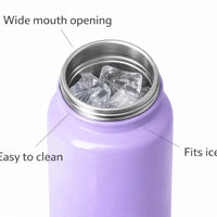 Stainless Steel Insulated Water Bottle 1000ml | Leak-Proof & BPA-Free - Aurora Bloom Crafts