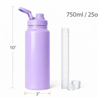 Stainless Steel Insulated Water Bottle 1000ml | Leak-Proof & BPA-Free - Aurora Bloom Crafts