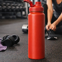 Stainless Steel Insulated Water Bottle 1000ml | Leak-Proof & BPA-Free - Aurora Bloom Crafts