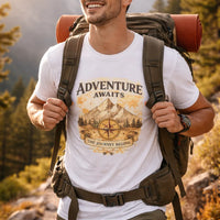 Adventure Hikers Tee | Aurora Bloom Crafts