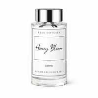 Aurora Bloom Crafts Reed Diffuser – 100ml Long-Lasting Home Fragrance - Aurora Bloom Crafts