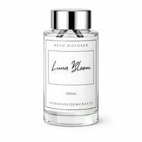Aurora Bloom Crafts Reed Diffuser – 100ml Long-Lasting Home Fragrance - Aurora Bloom Crafts