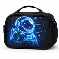 Astronaut Insulated Lunch Bag – Back to School (Blue / Green / Pink) - Aurora Bloom Crafts
