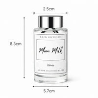 Aurora Bloom Crafts Reed Diffuser – 100ml Long-Lasting Home Fragrance - Aurora Bloom Crafts