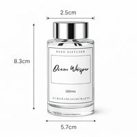 Aurora Bloom Crafts Reed Diffuser – 100ml Long-Lasting Home Fragrance - Aurora Bloom Crafts