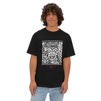 Warrior Tribe Afrocentric Streetwear T-Shirt | Aurora Bloom Crafts