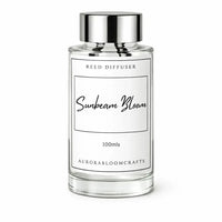 Aurora Bloom Crafts Reed Diffuser – 100ml Long-Lasting Home Fragrance - Aurora Bloom Crafts