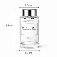 Aurora Bloom Crafts Reed Diffuser – 100ml Long-Lasting Home Fragrance - Aurora Bloom Crafts
