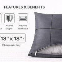 Decorative Throw Pillow Covers 18x18 | Modern Botanical Prints - Aurora Bloom Crafts