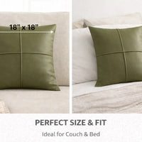 Decorative Throw Pillow Covers 18x18 | Modern Botanical Prints - Aurora Bloom Crafts