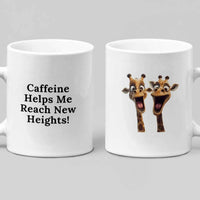 Cute Animal Lover Mug - Giraffe Design for Animal Lovers