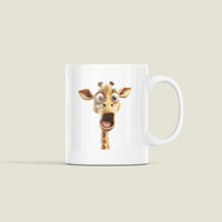 Funny Giraffe Coffee Mug - Whimsical Gift by Aurora Bloom Crafts - Aurora Bloom Crafts