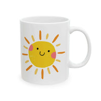 Motivational Coffee Mug - Create Your Sunshine - Aurora Bloom Crafts