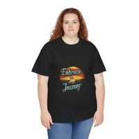 Embrace the Journey Travel-Themed T-Shirt Gift for Adventurers