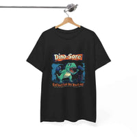 Funny Gym T-Shirt - Dino-Sore Extinction Workout Design