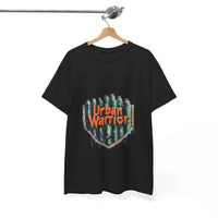 Graffiti Shield- Urban Warrior T-Shirt Oversized - Aurora Bloom Crafts