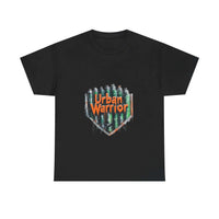 Graffiti Shield- Urban Warrior T-Shirt Oversized - Aurora Bloom Crafts
