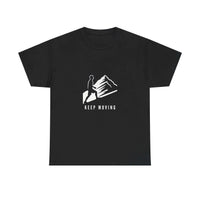 Keep Moving Tee- Motivational T-Shirt - Aurora Bloom Crafts