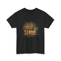 Rise And Shine Stylish Motivational T-Shirt for Daily Inspiration