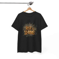Rise And Shine Stylish Motivational T-Shirt for Daily Inspiration
