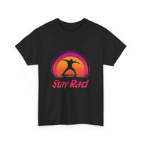 Stay Rad- Vintage Skate Style Shirt - Aurora Bloom Crafts