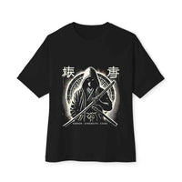 Honor Strength Code Samurai Warrior Oversized T-Shirt - Unisex Graphic Tee