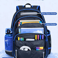 AuroraBloomCraft Astronaut Backpack – Back to School (Blue / Green / Pink) - Aurora Bloom Crafts