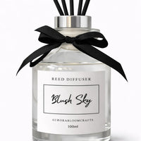 Aurora Bloom Crafts Reed Diffuser – Blush Sky (100ml)