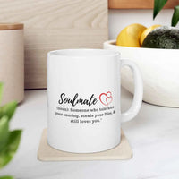 Love, Laughter & Fries | 11 oz Coffee Cup
