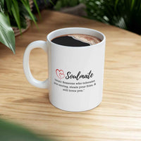 Love, Laughter & Fries | 11 oz Coffee Cup