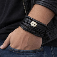 Handmade Cowrie Shell Bracelet Set | Aurora Bloom Crafts