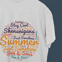Oversized White T-Shirt for Summer Shenanigans | Trendy Summer Streetwear