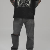 Honor Strength Code Samurai Warrior Oversized T-Shirt - Unisex Graphic Tee