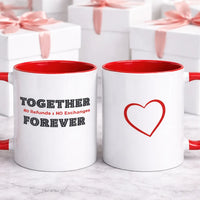 Together Forever Funny Couples Mug – Cute Relationship Gift | Aurora Bloom Crafts