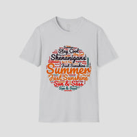 Sunshine & Shenanigans – Summer Tee | Aurora Bloom Crafts