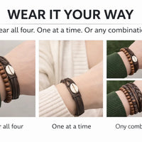 Handmade Cowrie Shell Bracelet Set | Aurora Bloom Crafts