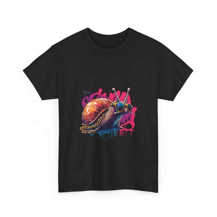 Drip Snail Graffiti Streetwear T-Shirt - Urban Fashion Tee