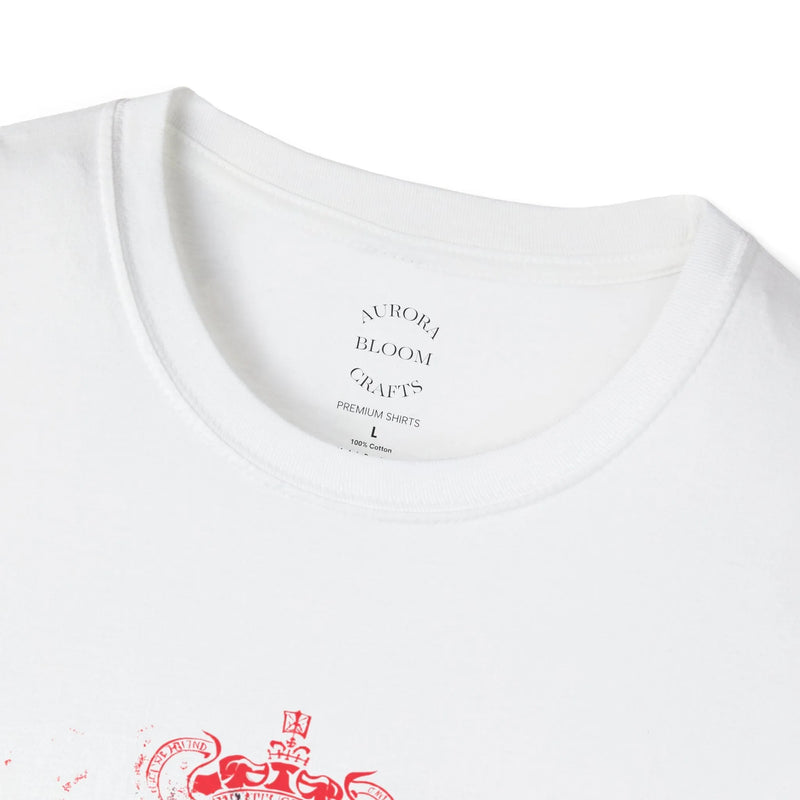 Crowned Lion – Strength & Legacy Tee | Aurora Bloom Crafts