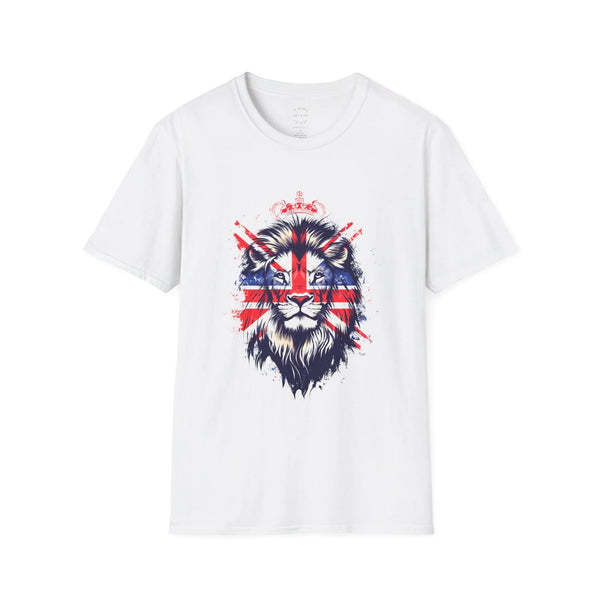 Crowned Lion – Strength & Legacy Tee | Aurora Bloom Crafts
