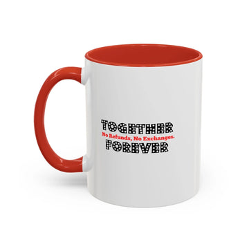 No Refunds, No Exchanges | Red Accent Love Mug