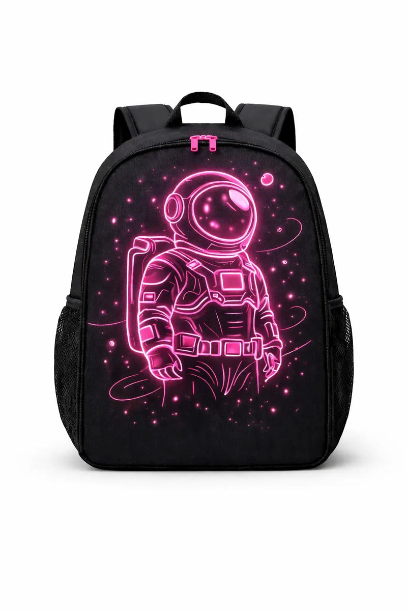 AuroraBloomCraft Astronaut Backpack – Back to School (Blue / Green / Pink) - Aurora Bloom Crafts