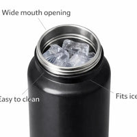 Stainless Steel Insulated Water Bottle 1000ml | Leak-Proof & BPA-Free - Aurora Bloom Crafts