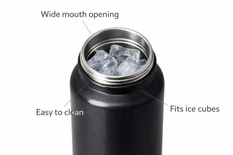 Stainless Steel Insulated Water Bottle 1000ml | Leak-Proof & BPA-Free - Aurora Bloom Crafts