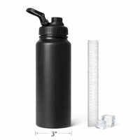 Stainless Steel Insulated Water Bottle 1000ml | Leak-Proof & BPA-Free - Aurora Bloom Crafts