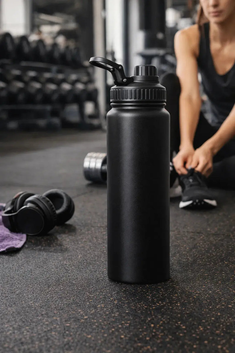 Stainless Steel Insulated Water Bottle 1000ml | Leak-Proof & BPA-Free - Aurora Bloom Crafts